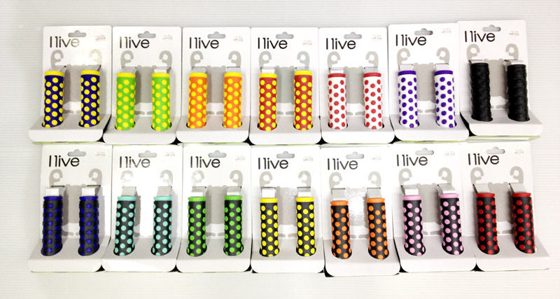 ポップでカラフルなグリップ「スマイルグリップ」 | サイクルファクトリーおすすめ商品
